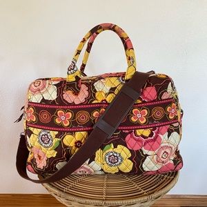 Vera Bradley Quilted Weekender Travel Bag